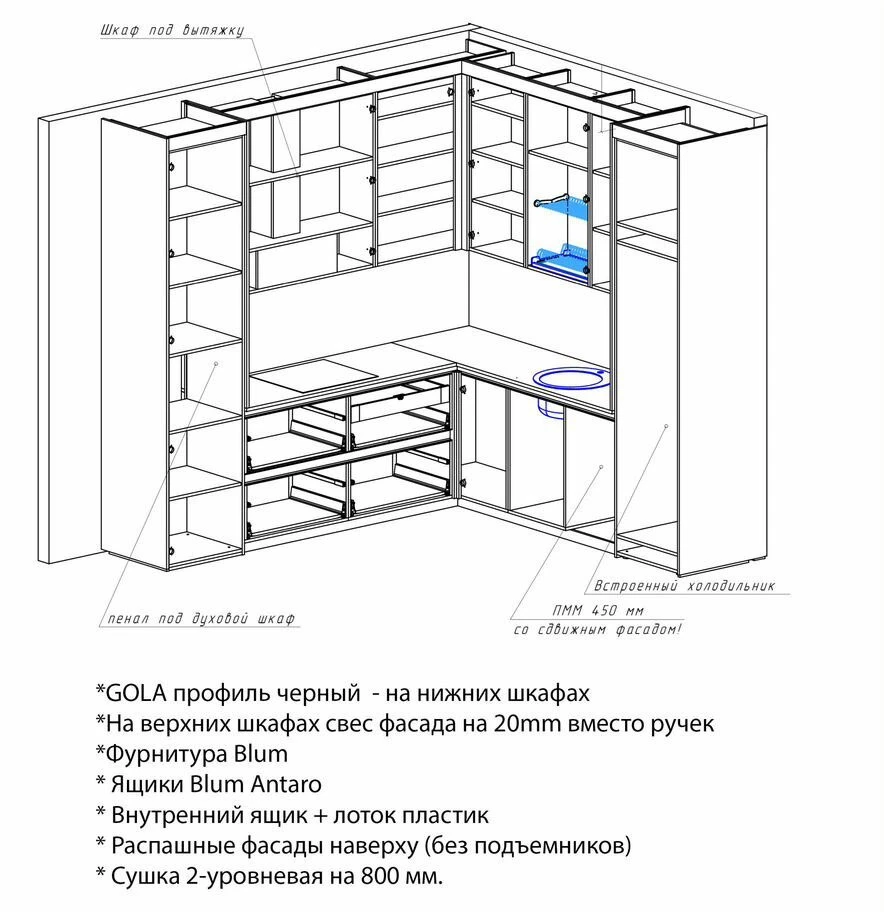 Кухня Арина